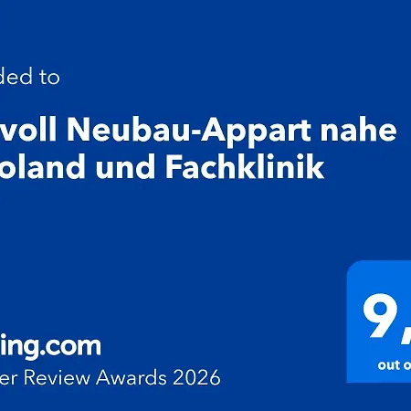 شقة Stillvoll Neubau-appart Nahe Legoland Und Fachklinik